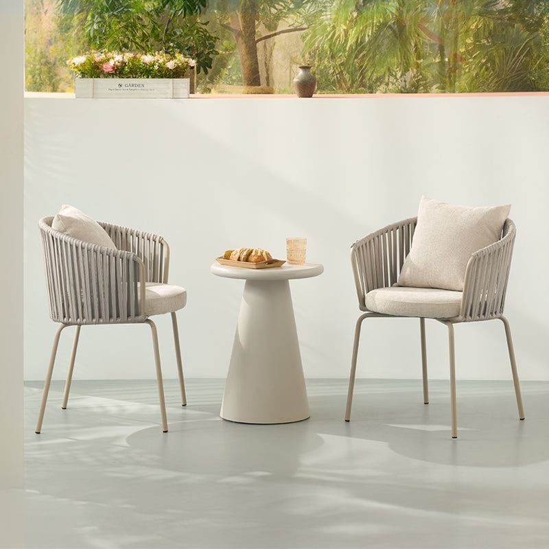 Louisa eetkamerstoel [Set van 1] [Linnen stof]