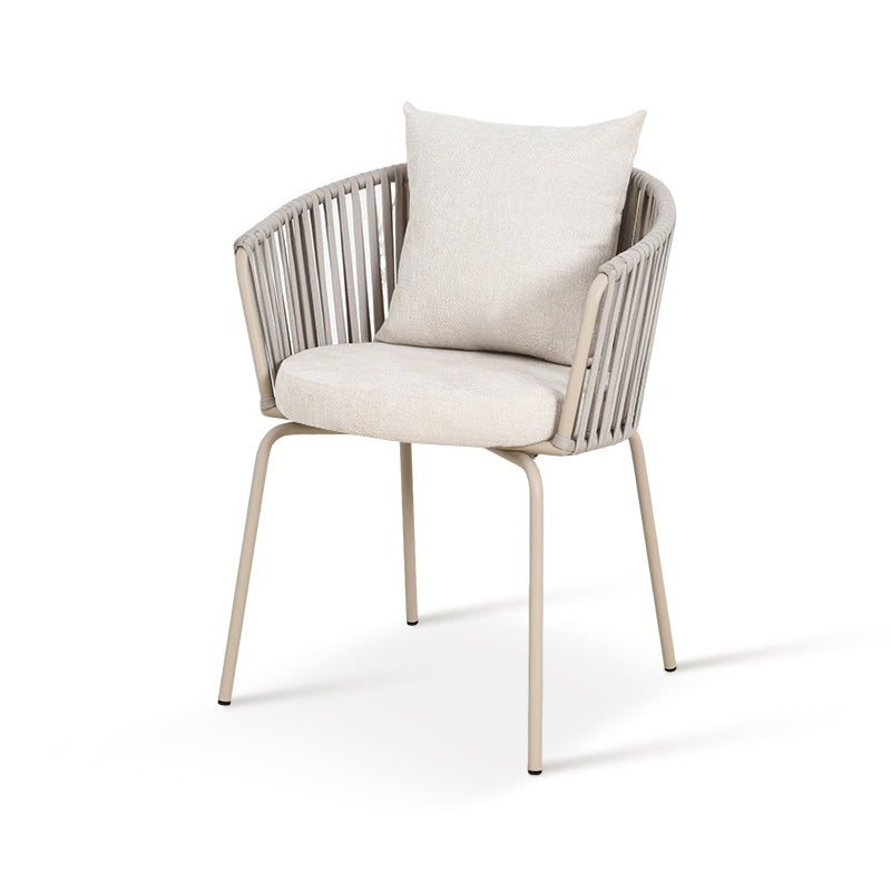 Louisa eetkamerstoel [Set van 1] [Linnen stof]