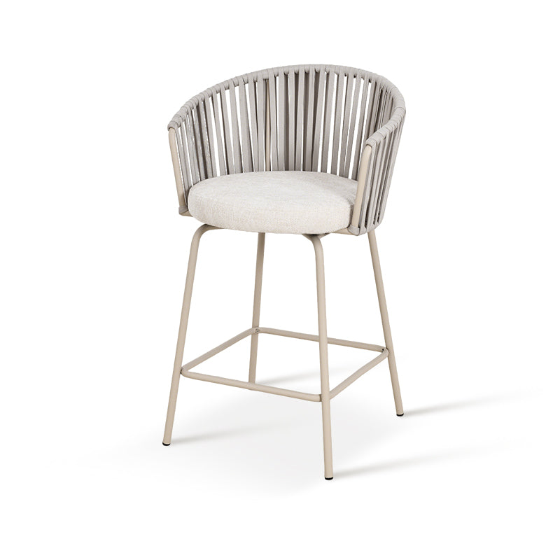 Louisa barkruk [Set van 2] [Linnen stof] [65 cm]