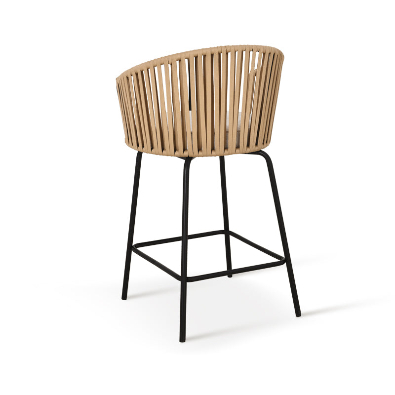 Louisa barkruk [Set van 2] [Linnen stof] [65 cm]