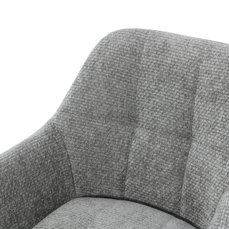 Armlehnenstuhl Elara [2er Set] [Chenille] [360-Grad-Drehteller] Ofcasafurniture DE