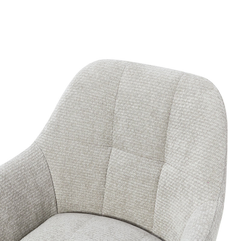 Armlehnenstuhl Elara [2er Set] [Chenille] [360-Grad-Drehteller] Ofcasafurniture DE