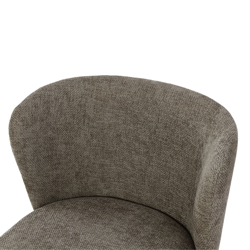 Karin Eetkamerstoel [Set van 2] [Bouclette & Linnen Stof]