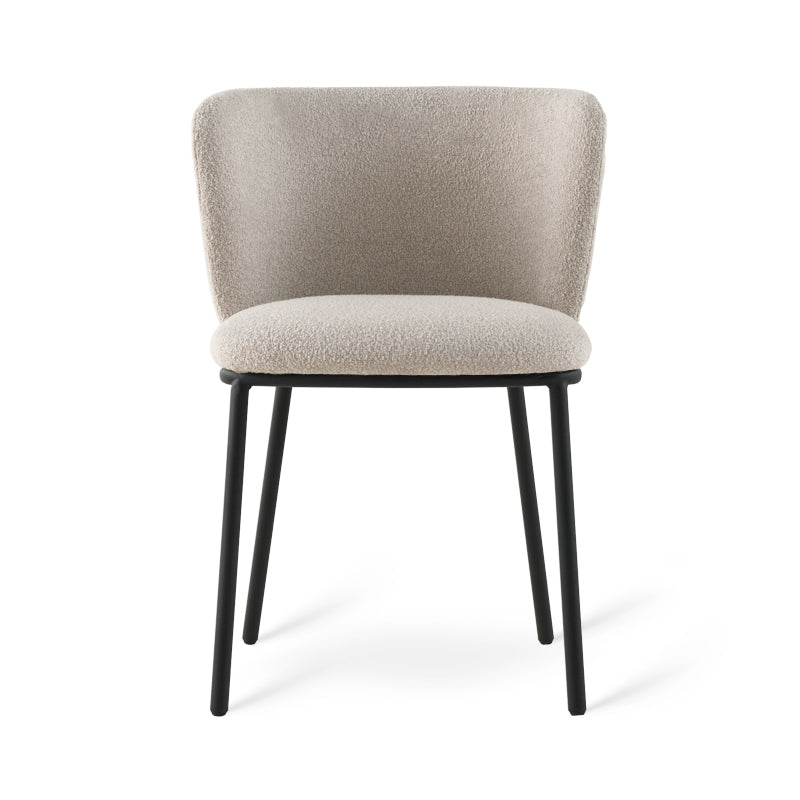 Esszimmerstuhl Karin [2er Set] [Boucle] Ofcasafurniture DE