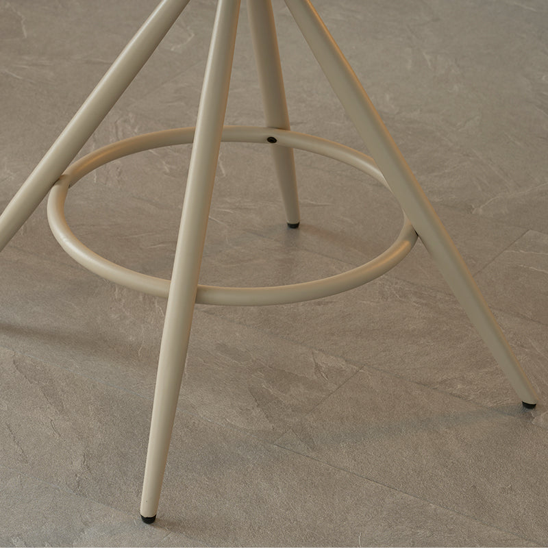 Farah Barkruk [Set van 2] [Linnen Stof] [67 cm] [Automatische Terugkeer] [180° Draaibaar]