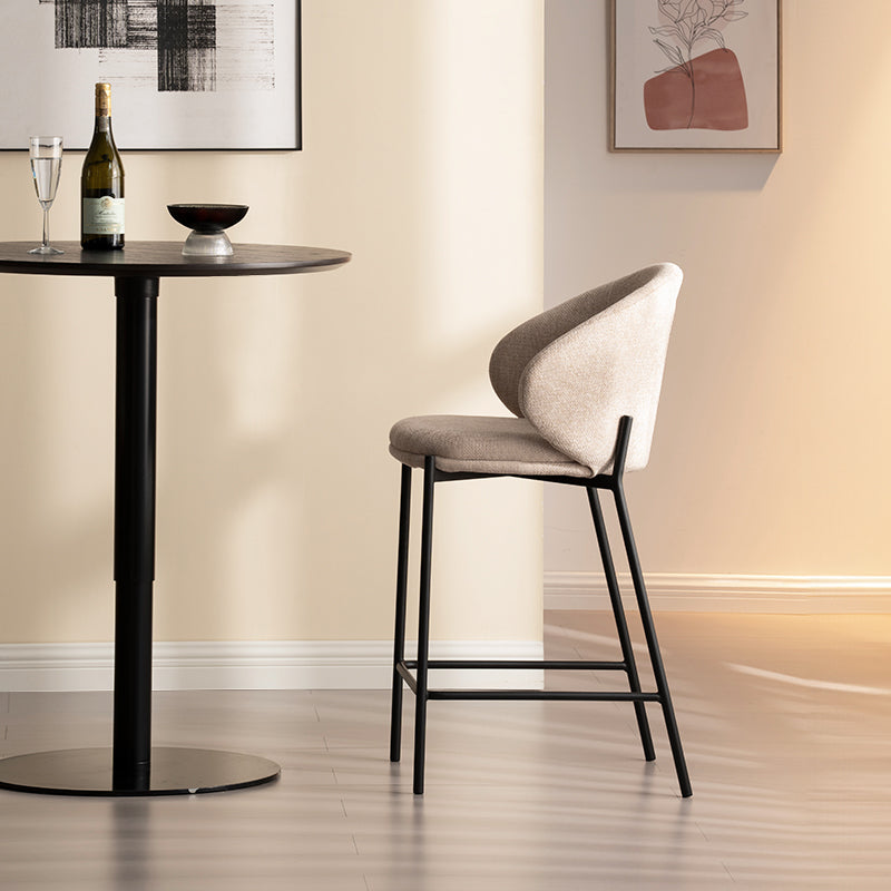 Bard barkrukken [Set van 1] [Linnen stof] [65 cm]