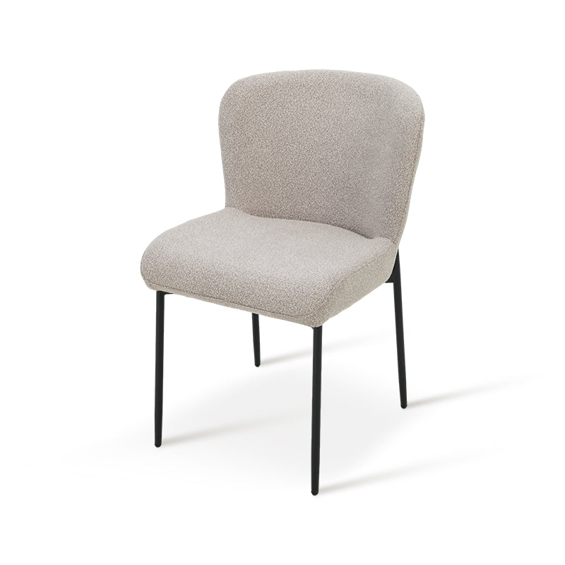Joslyn Eetkamerstoel [Set van 2] [Bouclette Stof]