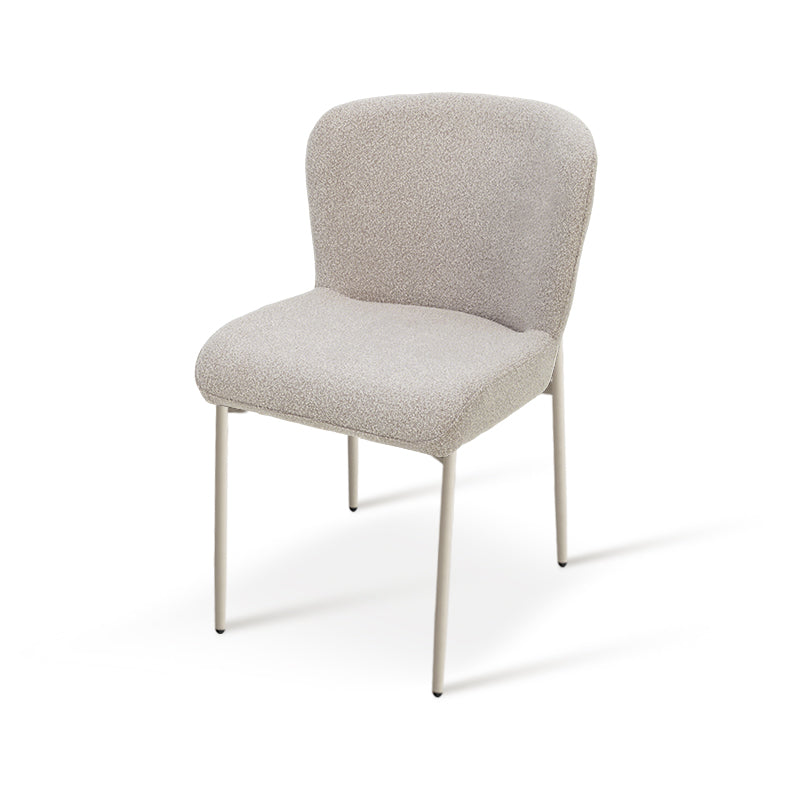 Joslyn Eetkamerstoel [Set van 2] [Bouclette Stof]