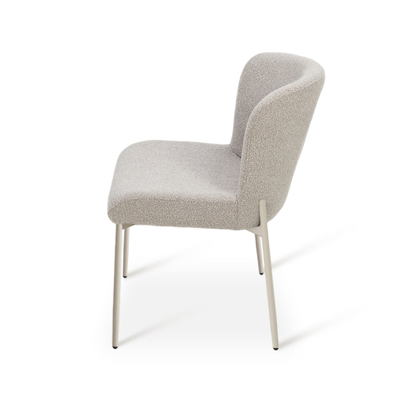 Joslyn Eetkamerstoel [Set van 2] [Bouclette Stof]