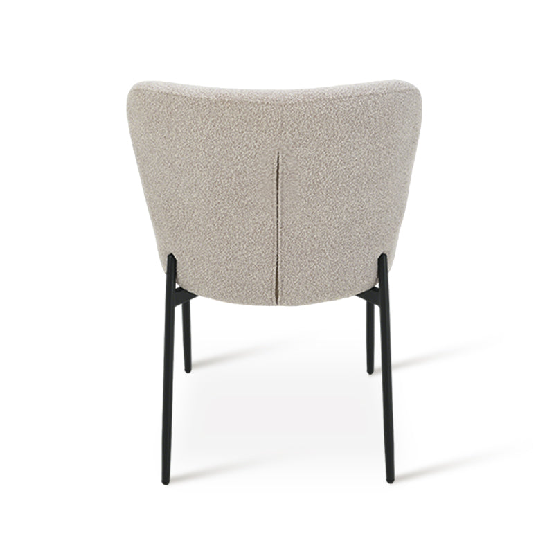 Joslyn Eetkamerstoel [Set van 2] [Bouclette Stof]