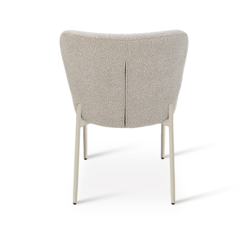 Joslyn Eetkamerstoel [Set van 2] [Bouclette Stof]