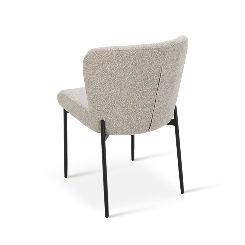 Joslyn Eetkamerstoel [Set van 2] [Bouclette Stof]