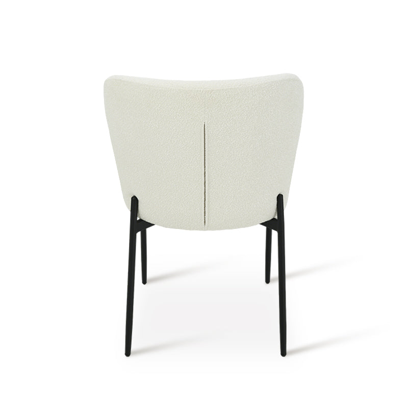 Joslyn Eetkamerstoel [Set van 2] [Bouclette Stof]
