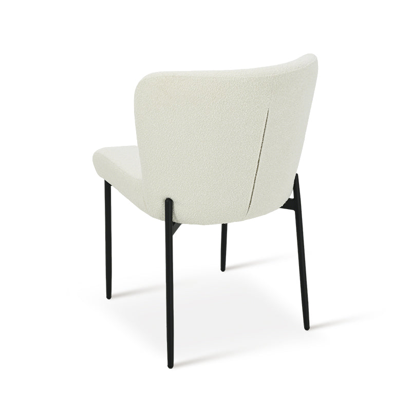 Joslyn Eetkamerstoel [Set van 2] [Bouclette Stof]