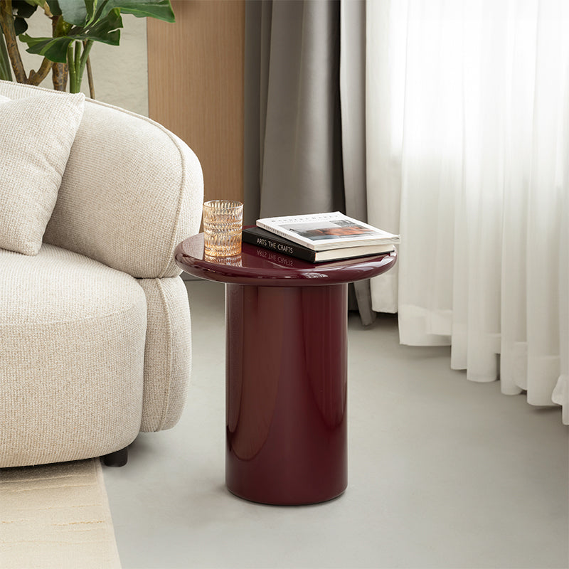 Orin Ronde Salontafel [Paars Rood] [45 cm]