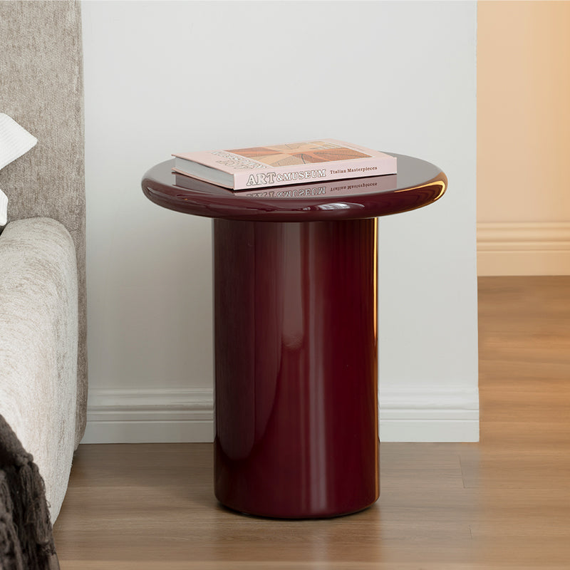 Orin Ronde Salontafel [Paars Rood] [45 cm]