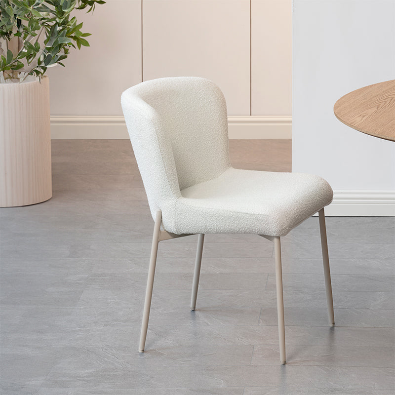 Joslyn Eetkamerstoel [Set van 2] [Bouclette Stof]