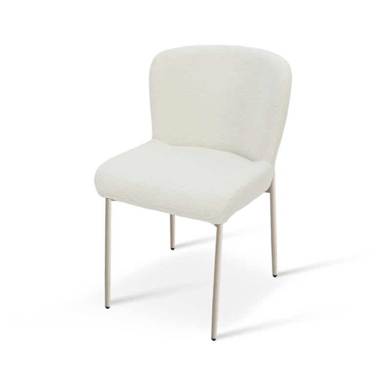 Joslyn Eetkamerstoel [Set van 2] [Bouclette Stof]