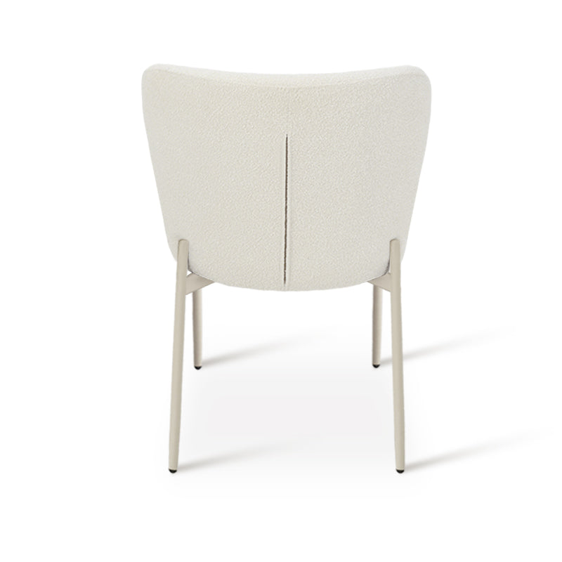 Joslyn Eetkamerstoel [Set van 2] [Bouclette Stof]