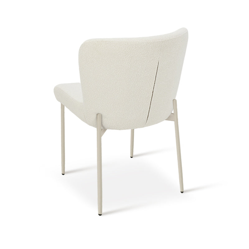 Joslyn Eetkamerstoel [Set van 2] [Bouclette Stof]