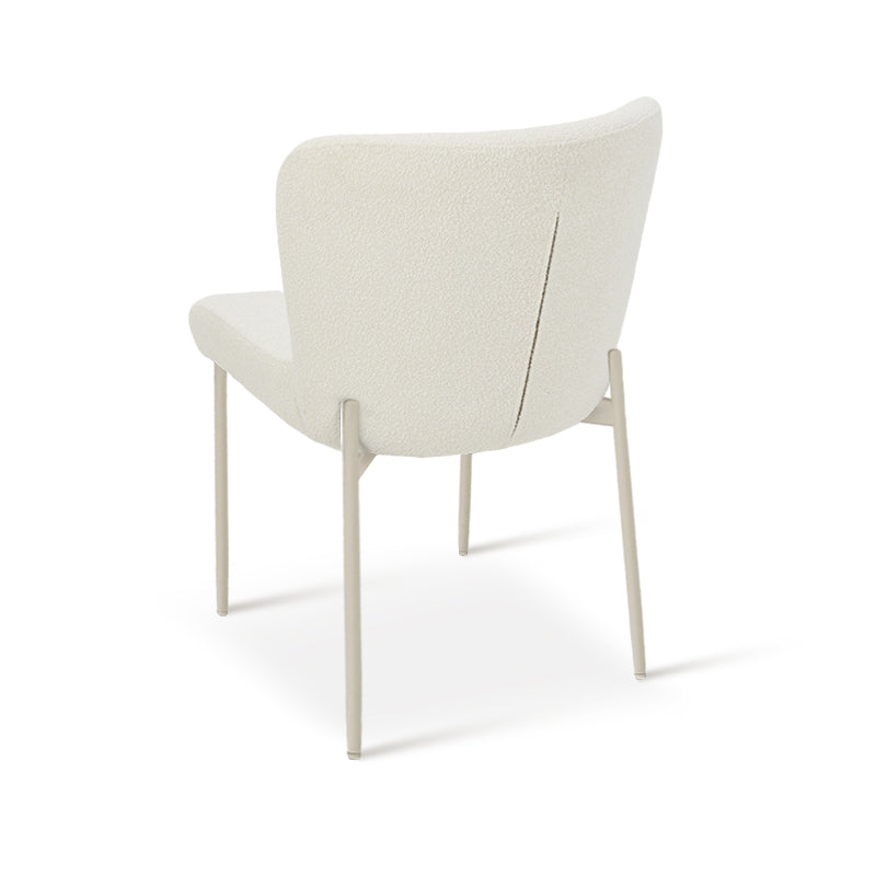 Joslyn Eetkamerstoel [Set van 2] [Bouclette Stof]