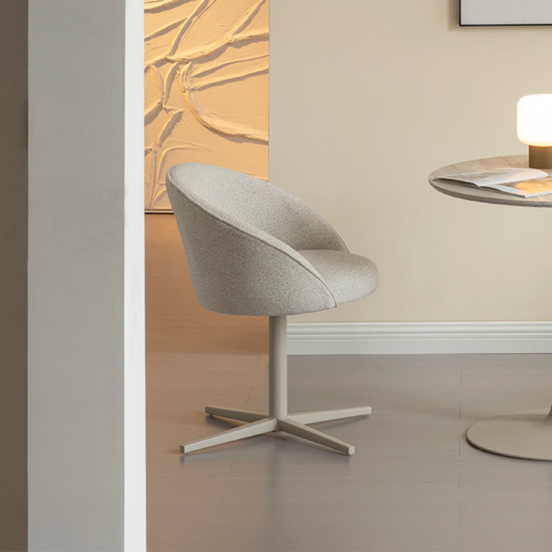 Paislee 360° Draaibare Eetkamerstoel [Set van 2] [Linnen Stof]