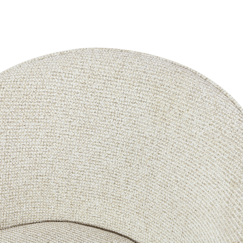 Paislee 360° Draaibare Eetkamerstoel [Set van 2] [Linnen Stof]