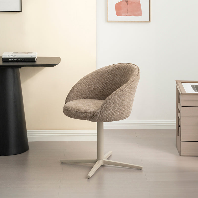 Ronde Eettafel Tiana en 2 360° Draaibare Paislee-eetkamerstoelen [Eetkamerset]