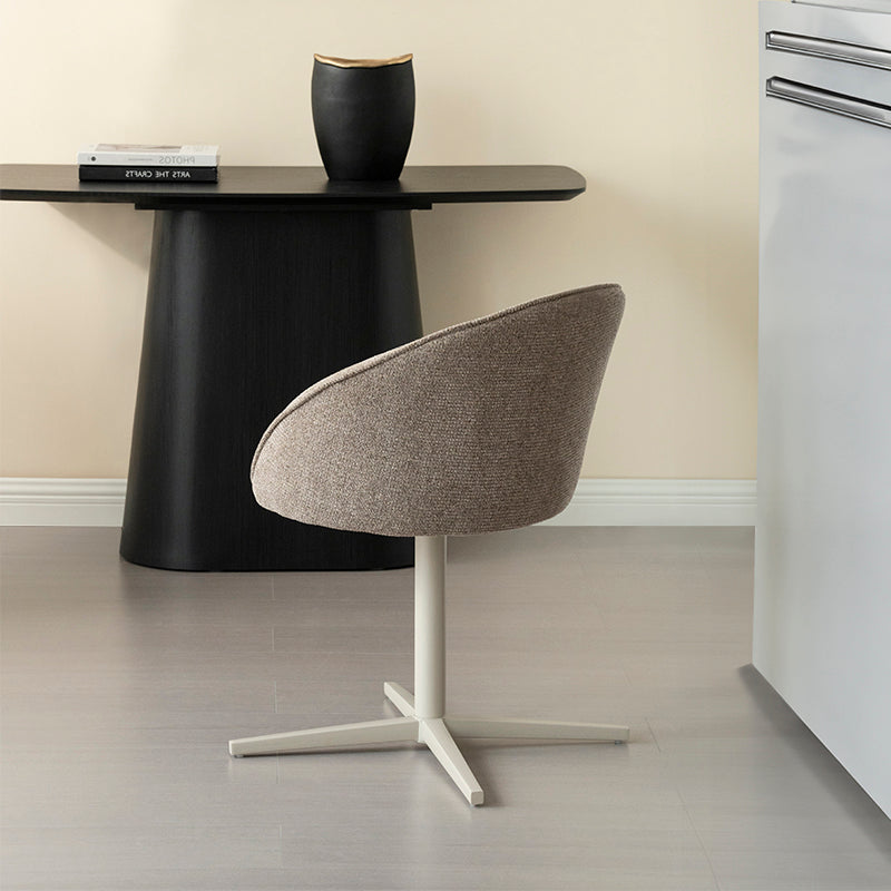 Paislee 360° Draaibare Eetkamerstoel [Set van 2] [Linnen Stof]