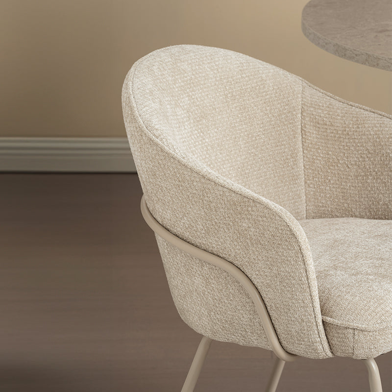 Beatrix M Eetkamerstoel [Chenille] [Set van 2]