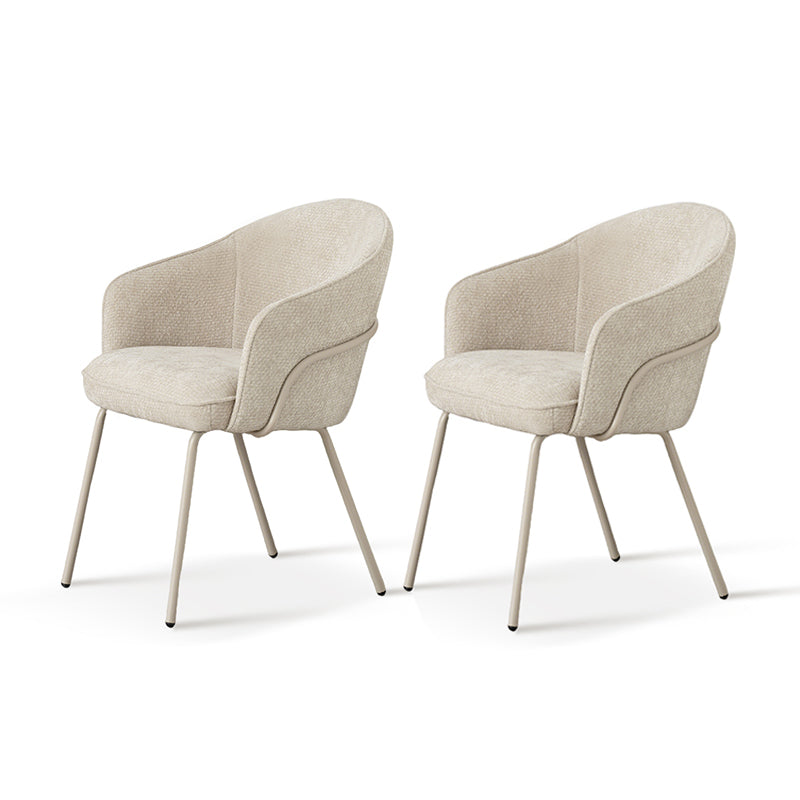 Beatrix M Eetkamerstoel [Chenille] [Set van 2]