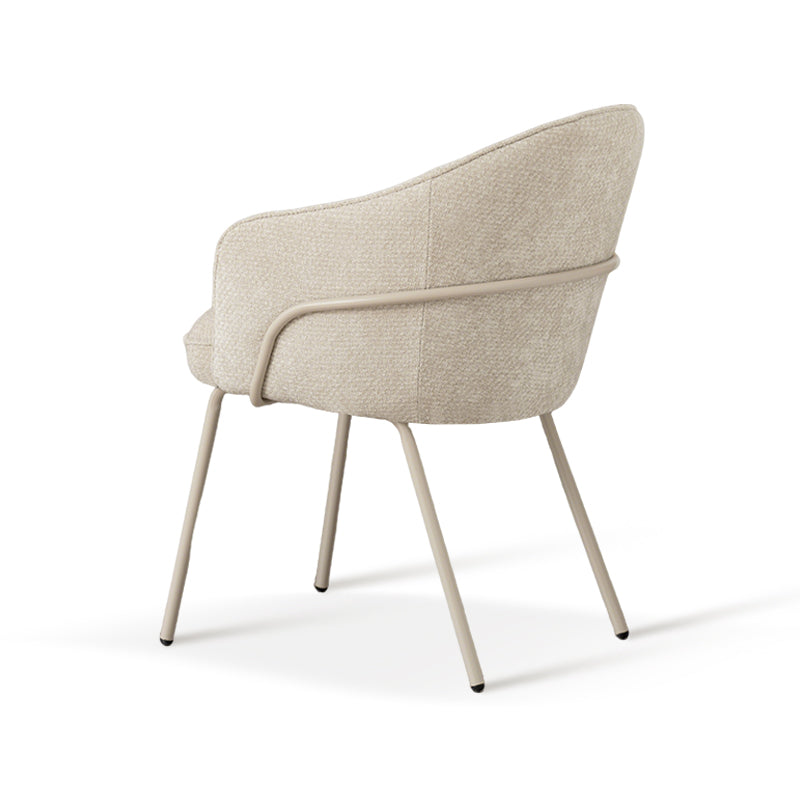 Beatrix M Eetkamerstoel [Chenille] [Set van 2]