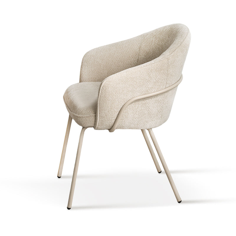 Beatrix M Eetkamerstoel [Chenille] [Set van 2]