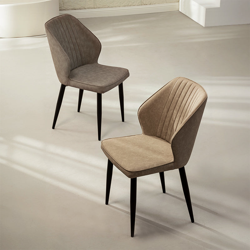 Aleena Eetkamerstoel [Set van 2] [Kunstleer]