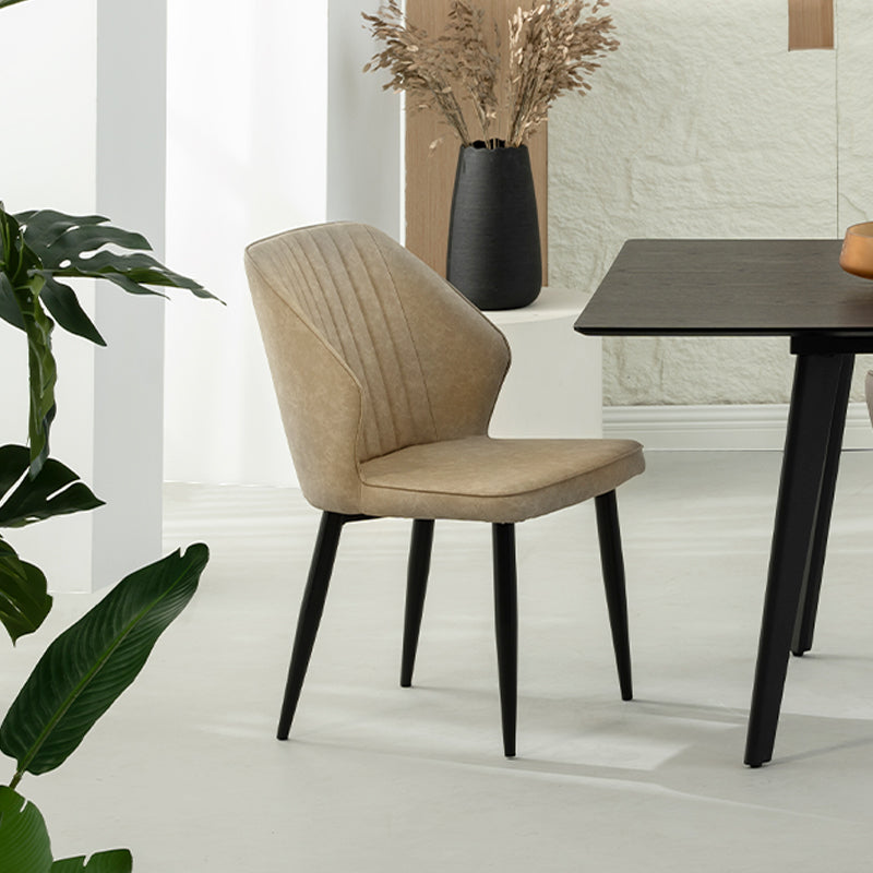 Aleena Eetkamerstoel [Set van 2] [Kunstleer]