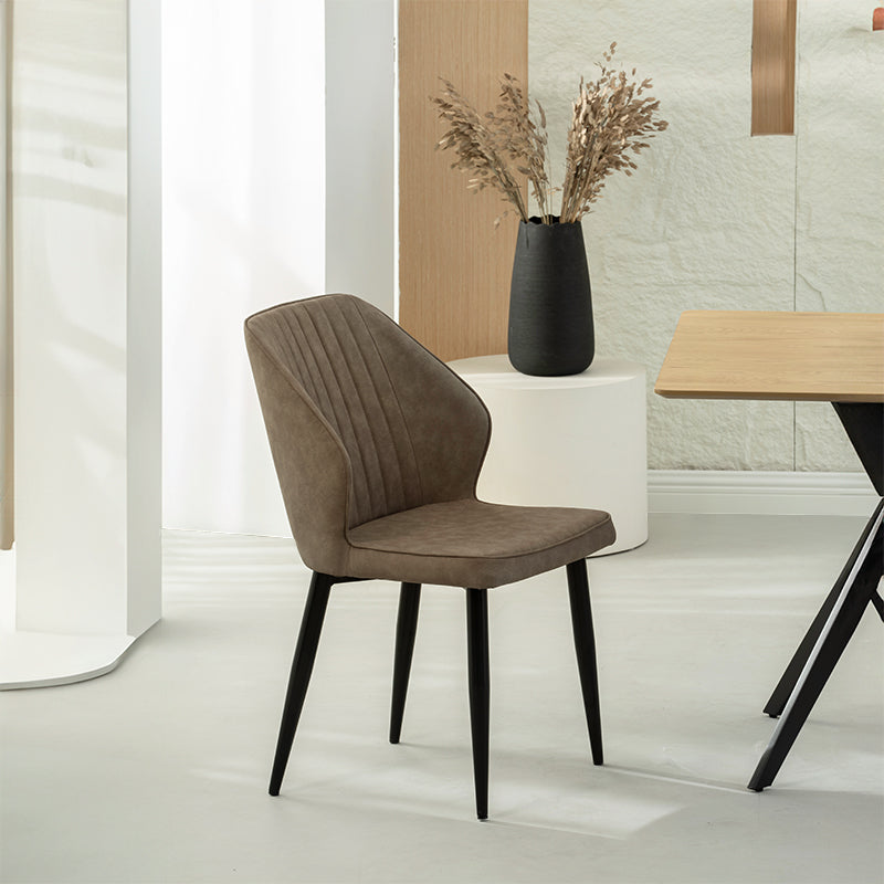 Aleena Eetkamerstoel [Set van 2] [Kunstleer]