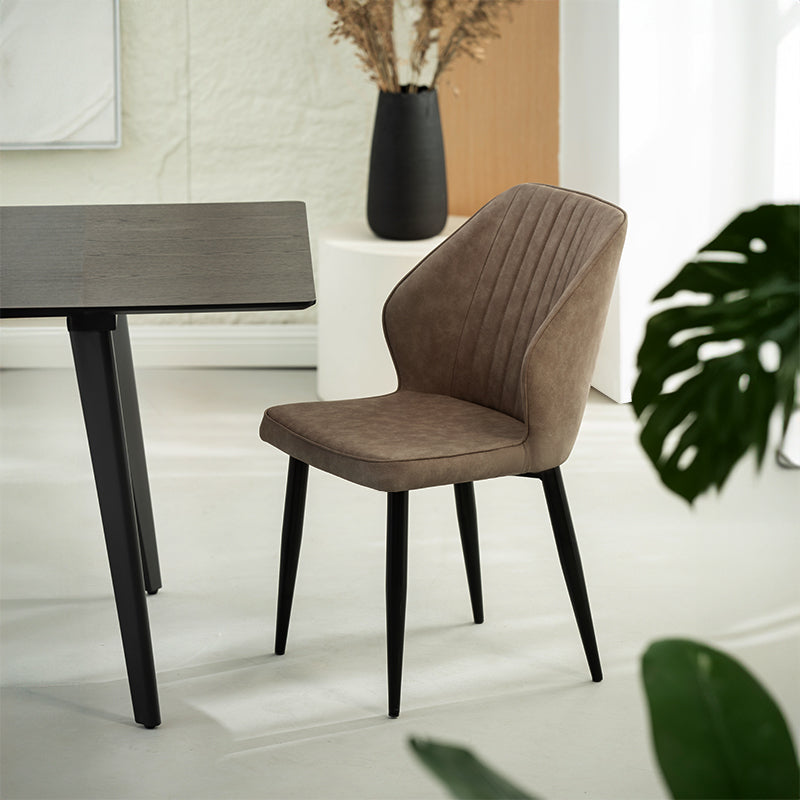 Aleena Eetkamerstoel [Set van 2] [Kunstleer]