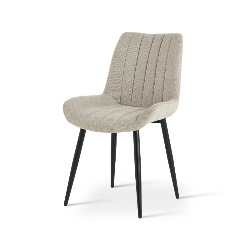 Esszimmerstuhl Jarvis [2er Set] [Leinen Stoff] Ofcasafurniture DE