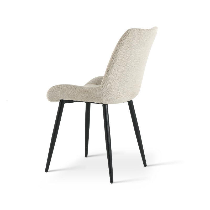 Esszimmerstuhl Jarvis [2er Set] [Leinen Stoff] Ofcasafurniture DE