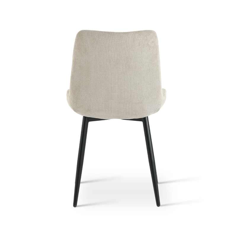 Esszimmerstuhl Jarvis [2er Set] [Leinen Stoff] Ofcasafurniture DE