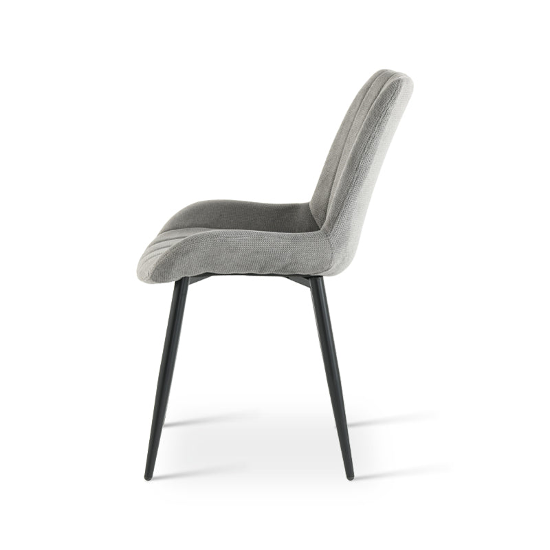 Esszimmerstuhl Jarvis [2er Set] [Leinen Stoff] Ofcasafurniture DE