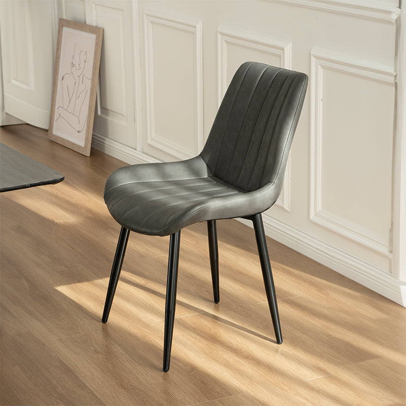 Laila Rechthoekige Eettafel en 6 Jarvis Eetkamerstoelen [Eetkamerset]