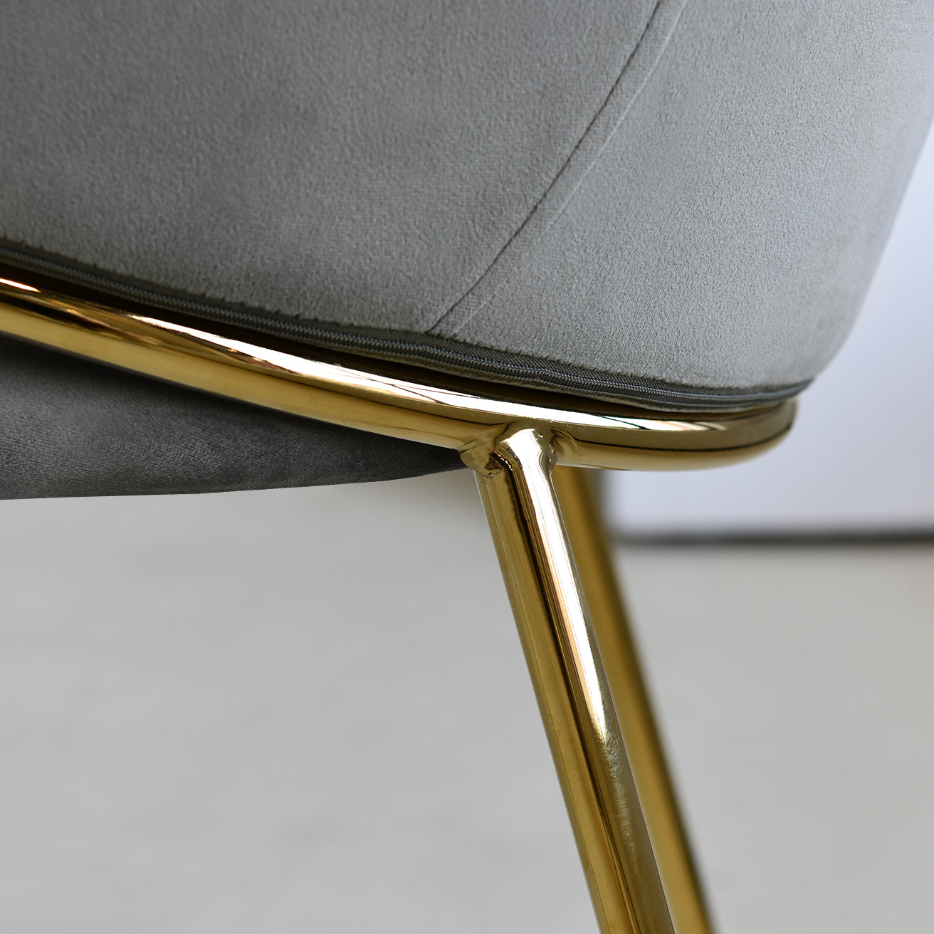 Dalila Eetkamerstoel [Set van 2] [Fluweel]