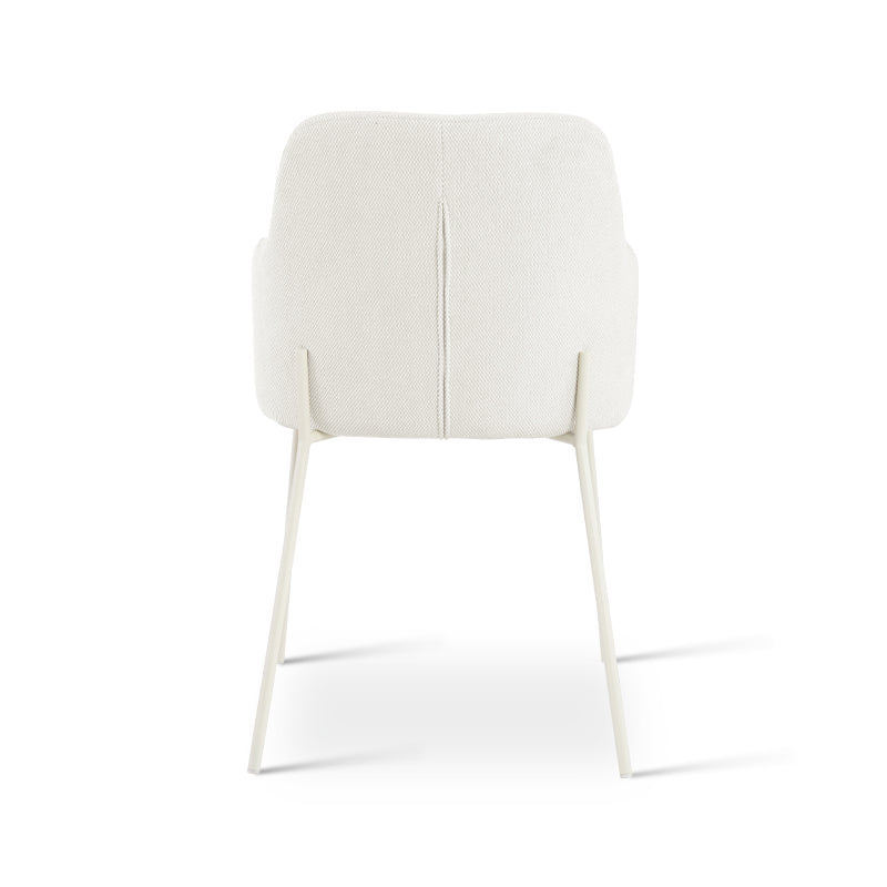 Armlehnenstuhl Dahlia [2er Set] [Leinen Stoff] Ofcasafurniture DE