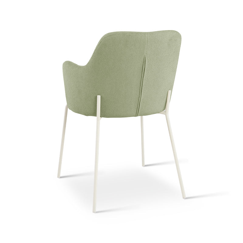 Armlehnenstuhl Dahlia [2er Set] [Leinen Stoff] Ofcasafurniture DE