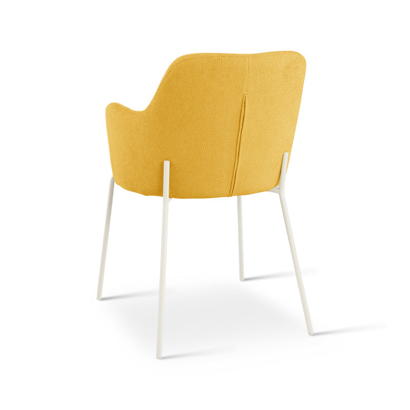 Armlehnenstuhl Dahlia [2er Set] [Leinen Stoff] Ofcasafurniture DE