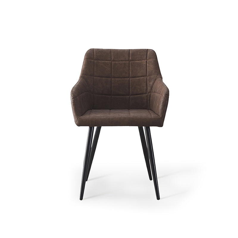 Frazer Eetkamerstoel [Set van 2] [Kunstleer]