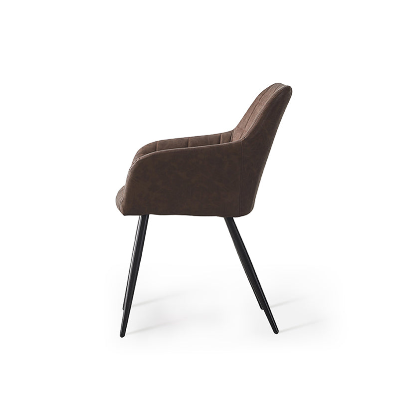 Frazer Eetkamerstoel [Set van 2] [Kunstleer]