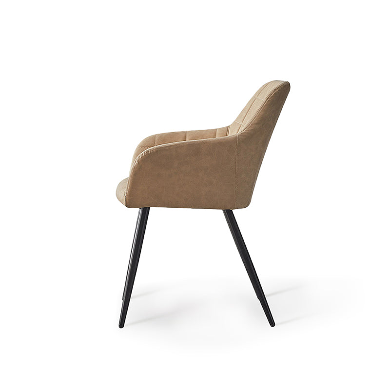 Frazer Eetkamerstoel [Set van 2] [Kunstleer]