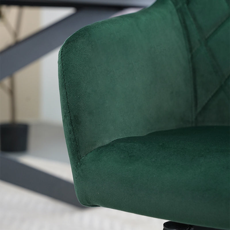 Frazer Diamond 360° Draaibare Eetkamerstoel [Set van 2] [Fluweel]